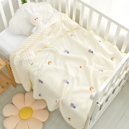 Doudou Blanket Baby Blanket Crepe Newborn Soothing Blanket