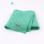 Baby Blanket Knitted Leaves Hollow Blanket Baby