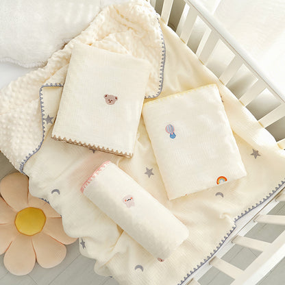 Doudou Blanket Baby Blanket Crepe Newborn Soothing Blanket