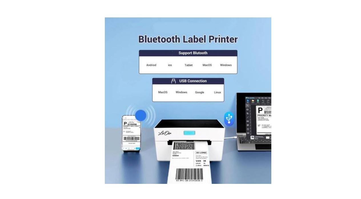 Thermal Bluetooth Label/Waybill Printer